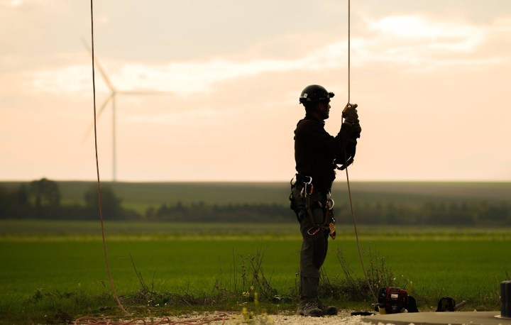 Entretien éolien par un chargé d'exploitation - H2air