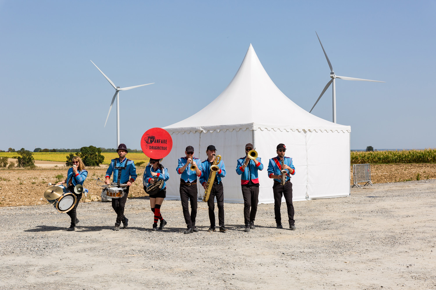 INAUGURATION DU PARC ÉOLIEN de LYS