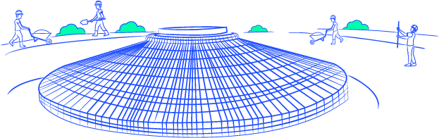 Fondation : ferraillage - 30 à 75 tonnes