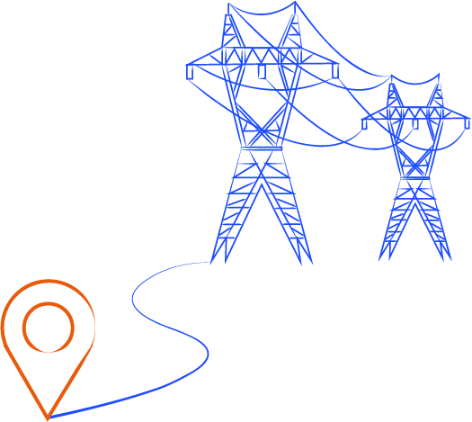 Eloignement des ouvrages de transport d’énergie